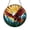 Acrylic 3.5 Inch, variant on Eagle Bird Acrylic Suncatcher Ornament, Stained Glass Style Window Decor, Mountain Landscape Art Hanging, Patriotic Theme Nature Gift
