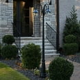 thumbnail image 5 of Orion Triple Head Lamp Post - Black, 5 of 8