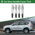 thumbnail image 2 of Unique Bargains Car Door Handle Cover Trim,Side Door Handle Cover,for Honda Odysseia 2015-2022,ABS Silver Tone 1 Set, 2 of 6