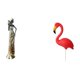 thumbnail image 1 of Figura decorativa ligera de una mujer tribal africana, ideal para hoteles, hoteles, jardines con forma de pájaro o jardín de hadas., 1 of 8