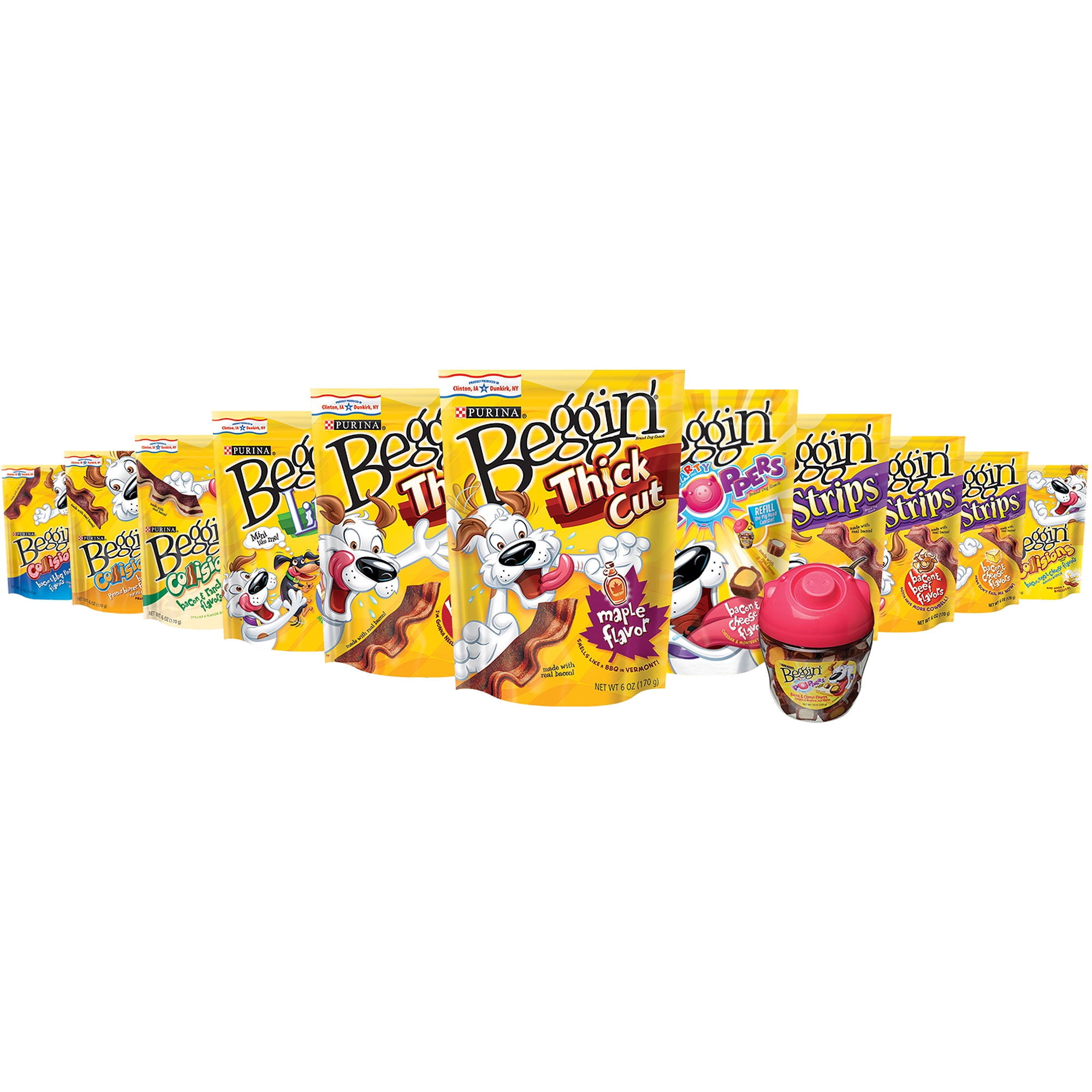 Purina Beggin Strips Cheese & Bacon Dog Treats 40 oz