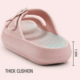 thumbnail image 6 of HARVEST LAND Women Slides Sandals Adjustable Double Buckles Cloud Sandals for Women Summer Beach, 6 of 11