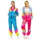 thumbnail image 2 of Disfraz de hippie de fantasía de los años 70, 80 y 90 para mujer adulta, disfraz de discoteca, ropa de fiesta vintage para Halloween y carnaval, estilo hip hop, 2 of 5