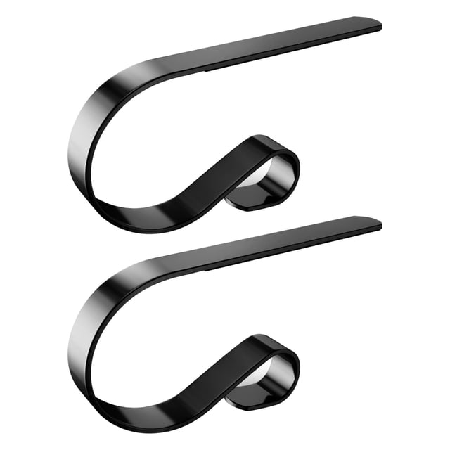 Ganfancp Manta de Navidad 2 Piezas Metal Navidad Stocking Rack Chimenea Multiusos