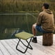 thumbnail image 1 of Sea de de taburete plegable asiento de silla de multifuncional que ahorra el taburete de campamento portátil otomano para caminar, 1 of 8