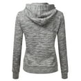 thumbnail image 2 of Doublju Women's Basic Lightweight Pullover Hoodie Sweatshirt with Plus Size, 2 of 3