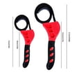 thumbnail image 3 of CSEONE Black and Friday Deals 2024 6 Inch 8 Inch Set of Two Multi-function Belt Wrench Adjustable Bottle Opener Auto Repair Rubber Filter Universal Wrench, 3 of 6