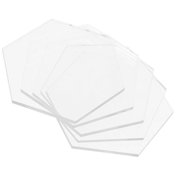 Clear Acrylic Place Cards for Wedding Table Setting Transparent Name Cards for Seating Arrangement 5 Pieces