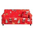 thumbnail image 4 of Printed Couch Cover Stretch Sofa Cover Slipcover Christmas Halloween Decoration Furniture Protector Living Room Home Decor, 4 of 5