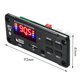 thumbnail image 4 of 5X Placa Decodificadora de MP3 Amplificador 25Wx2 12V Módulo de Audio Reproductor Mp3 Inalámbrico del Coche de la Música, 4 of 5