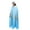 Light Blue, variant on Unisex Hooded Cloak Full Length Cosplay Costume Witch Vampire Wizard Halloween Christmas Party Cape