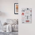 thumbnail image 5 of Uk And London British Vintage Newspaper No Device Blank Wall Plate 1 Gang Decorative Electrical Outlet Light Switch Cover Switchplate, 5 of 5