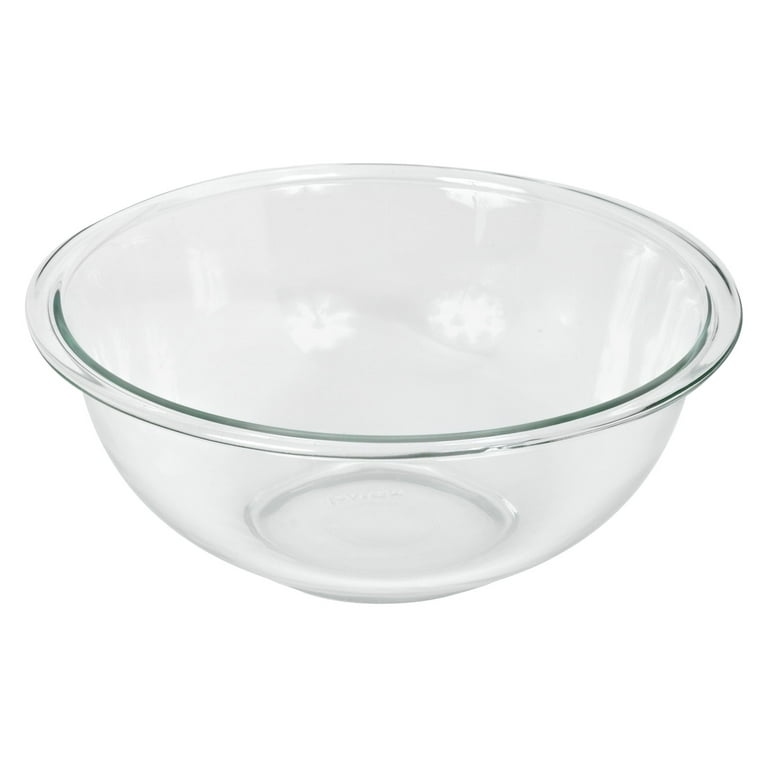 Pyrex Glass Bowls with Grey Lids, Set of 2 + Reviews