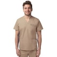 thumbnail image 1 of Sivvan Unisex V-Neck 3 Pocket Scrub Top (Available in 15 Colors), 1 of 7