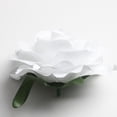 thumbnail image 4 of 10 rosas artificiales decorativas de seda para manualidades, ideales para bodas, fiestas y decoración del hogar. Un blanco, 4 of 9