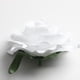 thumbnail image 4 of 10 cabezas de rosas de seda artificiales de 10 cm para decoración de bodas, hogar y fiestas. Un blanco, 4 of 9