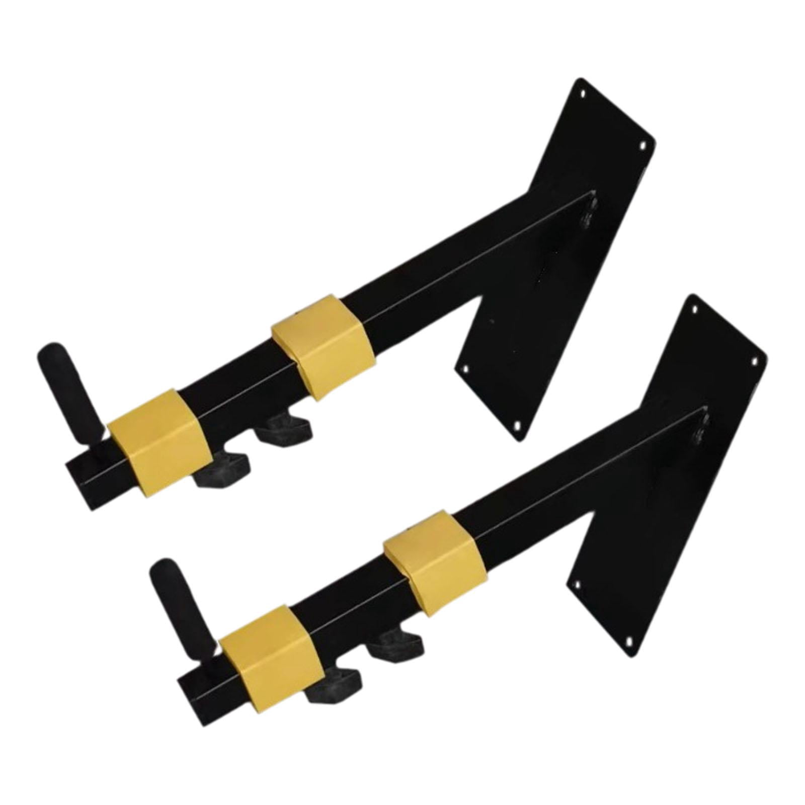 LeeQinersw 1 Pair Wall Mount Electronic Keyboard Rack Durability Practical Space Saving