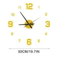 thumbnail image 2 of QTOCIO Home Decor, Large Wall Clock Watch DIY Sticker Wall Clocks Pared Home Decoration Special Living Room Home Decoration Office Shop Art Decor, 2 of 4