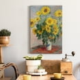 thumbnail image 5 of Bouquet of Sunflowers Premium Gallery Wrapped Canvas - Ready to Hang - 24 x 36, 5 of 9