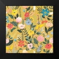 thumbnail image 2 of Marshall, Laura 15x15 Black Modern Framed Museum Art Print Titled - Wild Garden Pattern XIC, 2 of 5