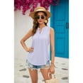 thumbnail image 3 of XCHQRTI Leopard Tank Tops for Women Stitching Sleeveless Shirts Strap Loose Casual Tees, 3 of 8