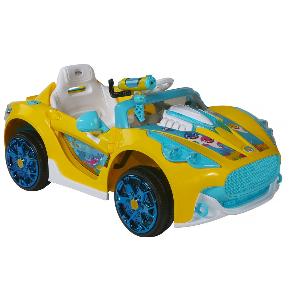 6V BABY SHARK SUPER CAR BY DYNACRAFT