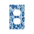 thumbnail image 3 of Switch Panel Switch Decoration 2.76x4.53x0.28 Inches Toggle Switch Switch Plate Wall Plates Living Room Kitchen Bedroom Study Switches Blue Gem, 3 of 8