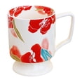 thumbnail image 3 of Taza de café Taza de cerámica Taza de té floral Taza de cerámica Taza de la mañana Taza de café Taza de agua para té Bebida caliente Jugo Café expreso rojo, 3 of 8