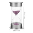 thumbnail image 2 of KAKOWELY 2 piezas de reloj de arena decorativo de 20 minutos., 2 of 5