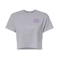 thumbnail image 2 of Polly Pocket - Front Logo And Back Case Grid - Junior's - Women's Cropped T-shirt, 2 of 5