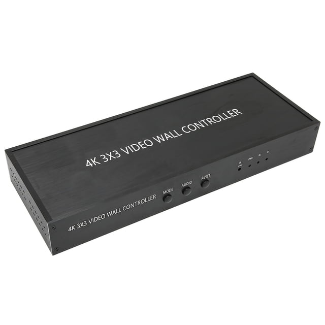 Processeur Vidéo Interface Multimédia HD, BT88 4K 3x3 Contrôleur de Mur Vidéo Interface Multimédia HD Matériaux de Qualité
