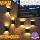 thumbnail image 2 of Luz LED Solar inteligente impermeable para exteriores, iluminación luminosa hacia arriba y hacia abajo, decoración de jardín, luces solares, escaleras, valla, lámpara de luz Solar, 2 of 4