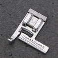 thumbnail image 3 of EXHUMKY Presser Foot Para Máquina De Coser Con Guía Para Costuras Rectas Y Curvas Color Plata, 3 of 8