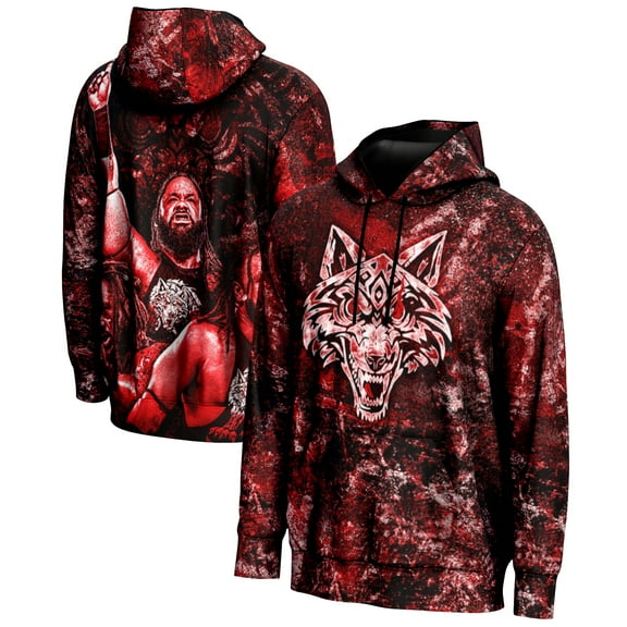 Youth ProSphere Red Jacob Fatu Graphic Pullover Hoodie