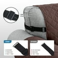 thumbnail image 4 of SHANNA 1/2/3 Seater Quilted Sofa Couch Cover Pad Water Resistant Slipcover Furniture Protector Pet Mat for Kids Dogs Pets（Brown）, 4 of 11