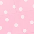 thumbnail image 1 of 3/8" Grosgrain Ribbon White Dots 123 Pearl Pink 10 Yard HBC Brand, 1 of 1