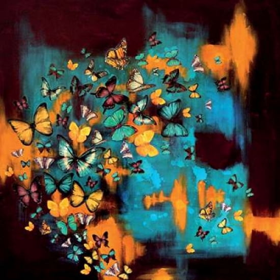 Butterflies On Turq