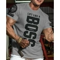 thumbnail image 2 of Gymish Lift Like a Boss Workout Shirts for Men, Gym Workout T-Shirt, 2 of 7