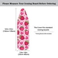 thumbnail image 5 of HELLHERO Strawberries Pattern Ironing Board Cover, 15x54 Inches Polyester - Iron Table Cover for Sewing Room, Design Studio, Hobby Space, 5 of 5