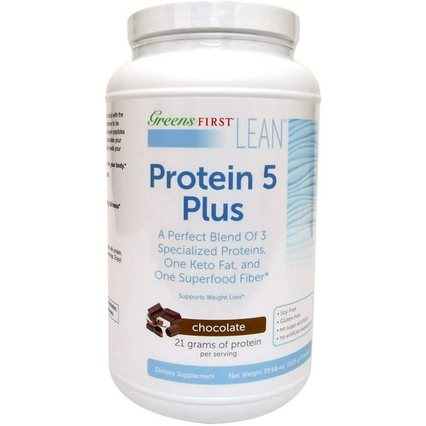 Greens First Lean Protein 5 Plus Dietary Supplement Protein Powder