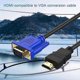 thumbnail image 2 of 9.84ft HD-compatible1080P HDMI-compatible Male to 15 Pin VGA Connector Adapter Cable for HDTV TV, 2 of 5
