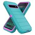 thumbnail image 3 of Asuwish Compatible with Google Pixel 6 Phone Case Hybrid Rugged Shockproof Hard Protective Drop Proof Full Body Heavy Duty Mobile Cell Cover for Pixel6 Pixle Six Women Men Green, 3 of 7