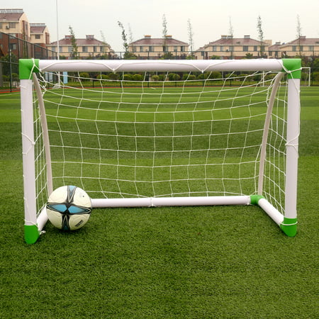 Ktaxon 4'(H) x 2.6' (w) Portable Football Goal - Soccer Goal Net Frame Quick Sport Training 