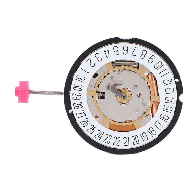 Movimiento de reloj 715 Movimiento de cuarzo con calendario a las seis en punto Correa ajustable Reparación profesional de relojes