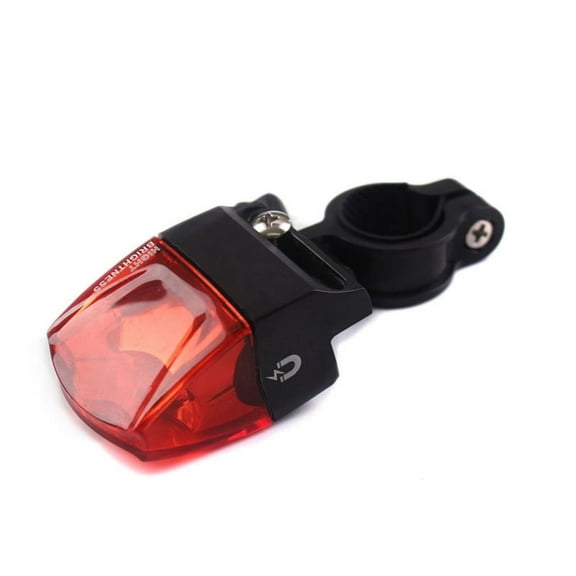 Magnetic Induction Power Generation Bicycle Taillight, Bicycle Helmet Safety LED Light,Mountain Road Bike Tail Light