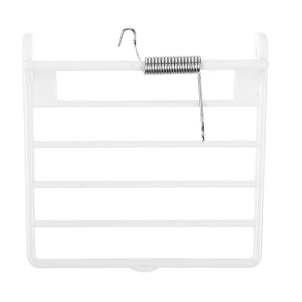 Accesorios para jaulas de pájaros, puerta de repuesto para jaula de pájaros, resorte enchufable, caja de comida, puerta de alambre de plástico para jaulas de mascotas pequeñas