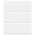 thumbnail image 3 of SHISUYAN Plastic Scientific Cassette with Square Hole for Lab Use Easy to Clean and Save 200 Pieces White, 3 of 8