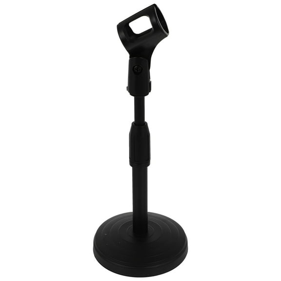 unbranded  Microphone Stand Universal Bracket Adjustable Microphones Desktop Black