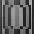 thumbnail image 1 of Ahgly Company Indoor Square Abstract Gray Contemporary Area Rugs, 4' Square, 1 of 1
