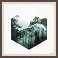 thumbnail image 2 of Parvez Taj "Hexagon Forest" Framed Painting Print, 2 of 6